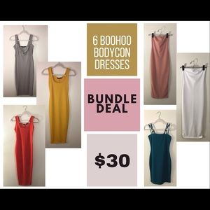 Boohoo Bodycon Dresses Bundle Deal